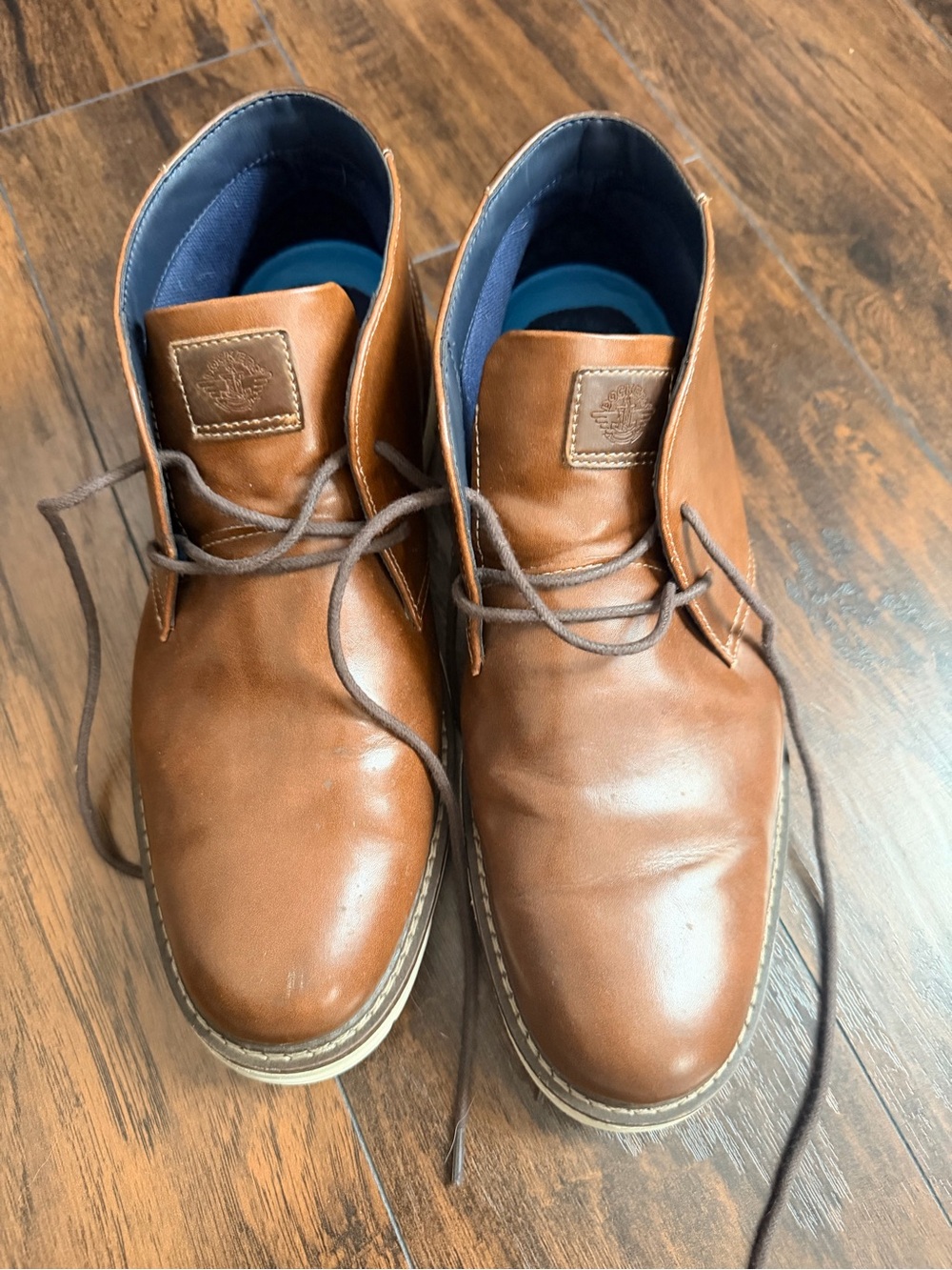Dockers Men’s Tan Leather Chukka Boots